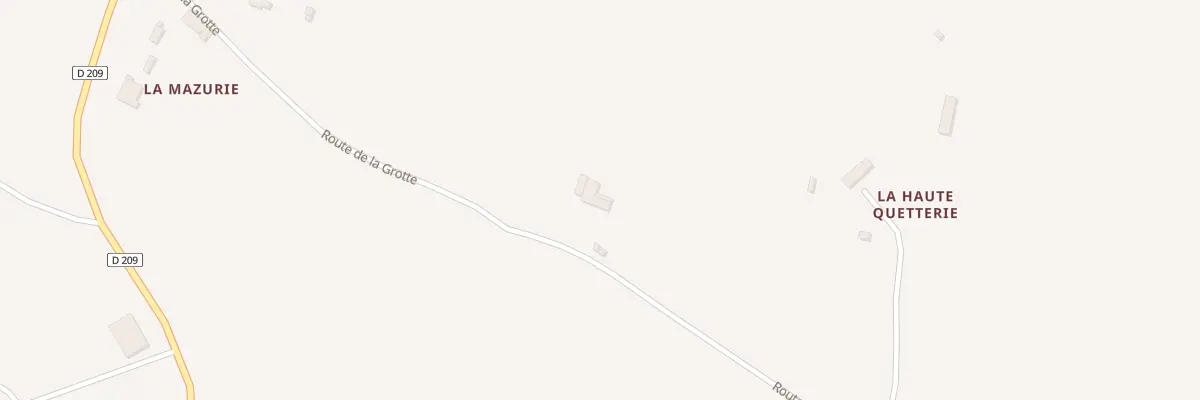 Plan du 18 Rte de la Grotte à Chérencé-le-Héron