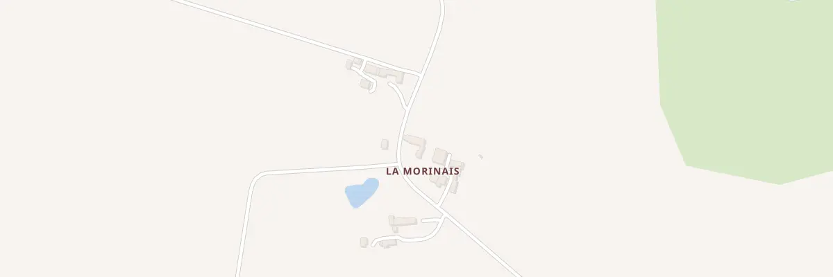 Plan du 110 La Morinais à Balazé