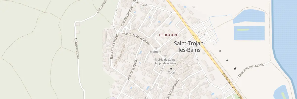 Plan du 77 Rue de la République à Saint-Trojan-les-Bains