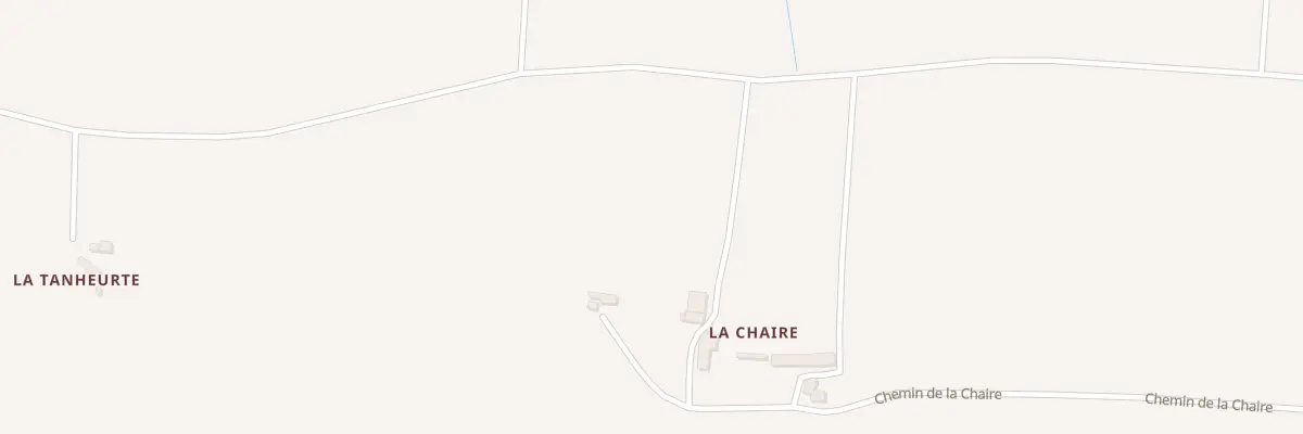 Plan du 5095 La Chaire à La Rouaudière