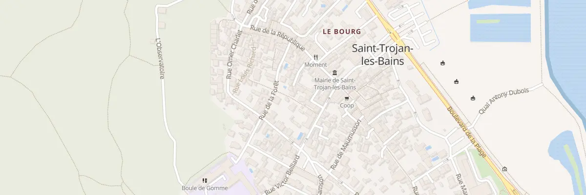 Plan du 8 Rue des Gemmeurs à Saint-Trojan-les-Bains