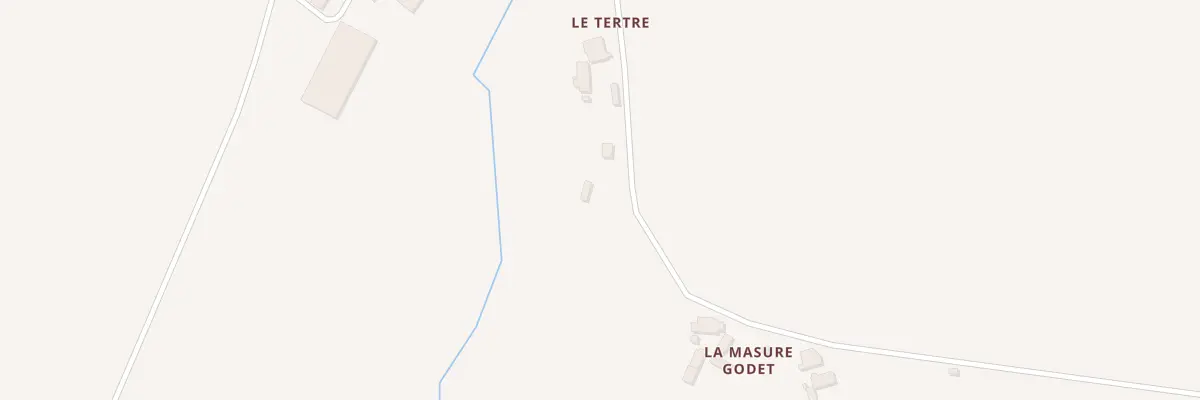 Plan du 5670 Le Tertre à Étrelles