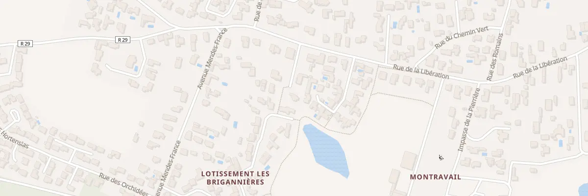 Plan du 9943 Rue de la Libération au Château-d’Oléron
