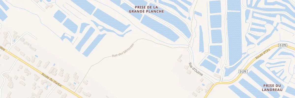 Plan du 7 Rue d’Oulme au Château-d’Oléron