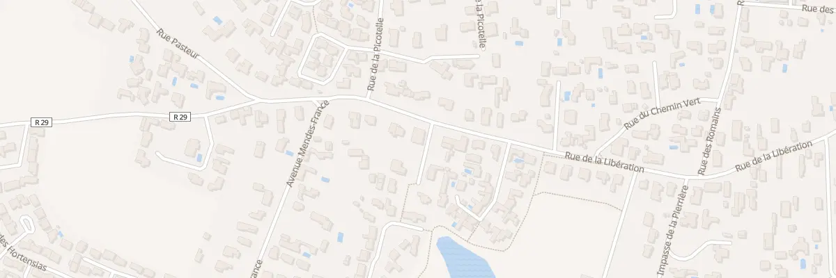 Plan du 5903 Rue de la Libération au Château-d’Oléron