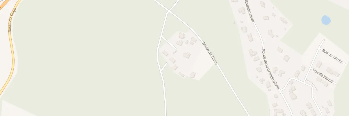 Plan du 354 Rte de Tinon à Magescq