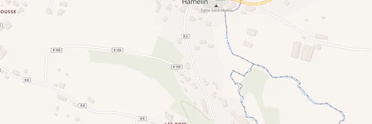 Plan du 5077 Le Bourg à Hamelin
