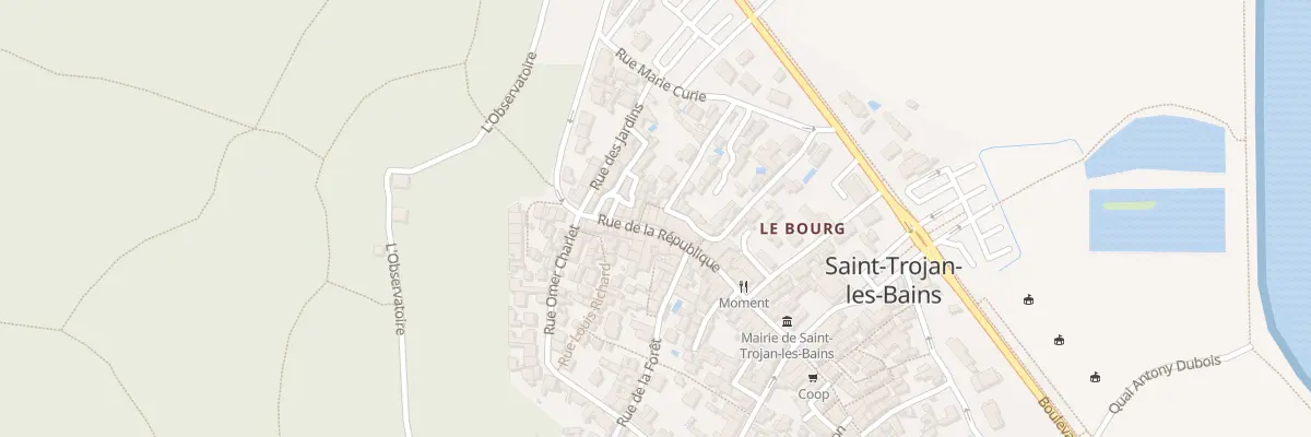 Plan du 92 Rue de la République à Saint-Trojan-les-Bains