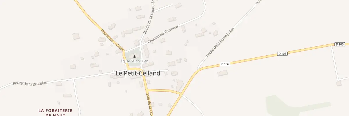 Plan du 5104 Le Bourg au Petit-Celland