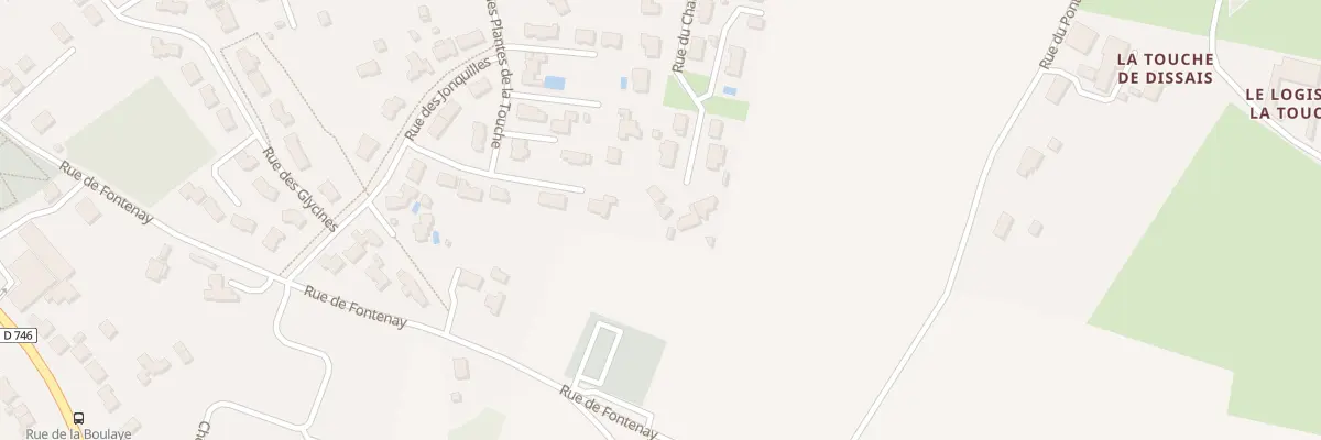 Plan du 20 Rue du champ chaîne à Mareuil-sur-Lay-Dissais