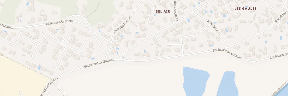 Plan du 21 Bd de Gatseau à Saint-Trojan-les-Bains