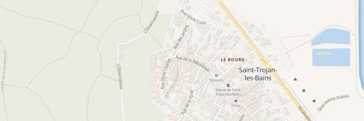 Plan du 99 Rue de la République à Saint-Trojan-les-Bains