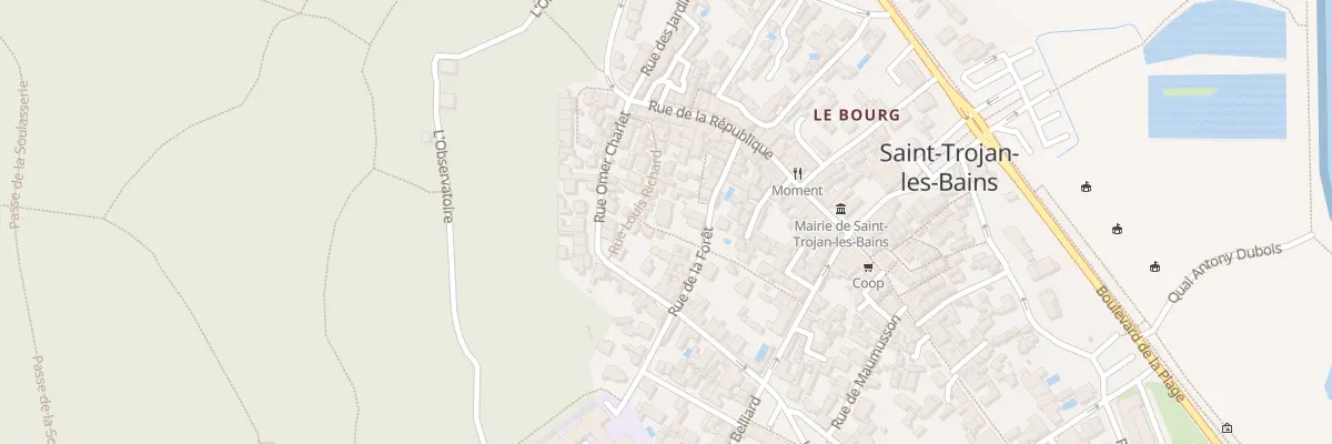 Plan du 30 Rue de la Forêt à Saint-Trojan-les-Bains