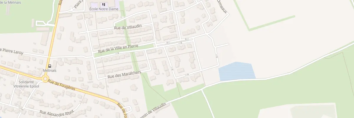 Plan du 2 Rue Abbé Chaupitre à Vitré