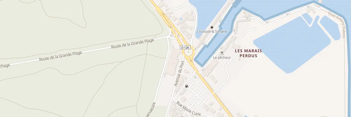 Plan du 16 Av du Port à Saint-Trojan-les-Bains