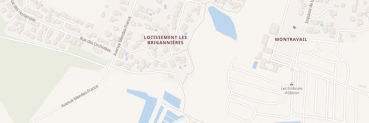 Plan du 34 Lot Les Brigannieres au Château-d’Oléron