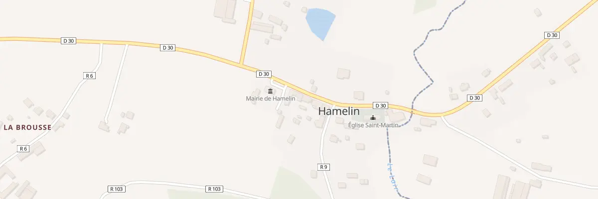 Plan du 5012 Le Bourg à Hamelin