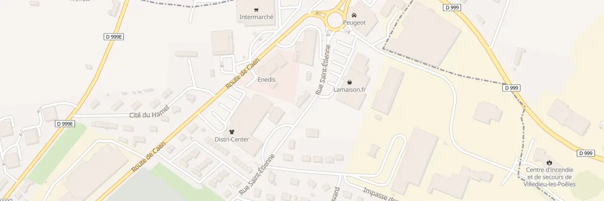 Plan du 47 Rue Saint Etienne - Villedieu à Villedieu-les-Poêles-Rouffigny