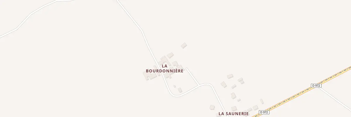 Plan du 9 La Bourdonniere au Mesnil-Amey