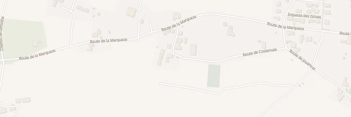 Plan du 387 Rte de Costemale à Pey