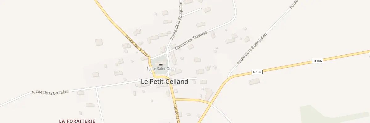 Plan du 5075 Le Bourg au Petit-Celland