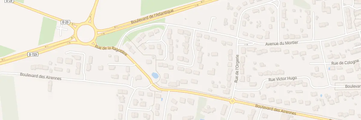 Plan du 128 Rue de la Clairiere à Ancenis-Saint-Géréon
