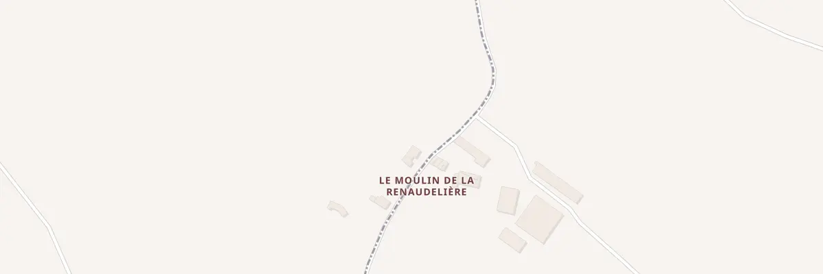 Plan du 1 Moulin de la renaudelière à Thorigny