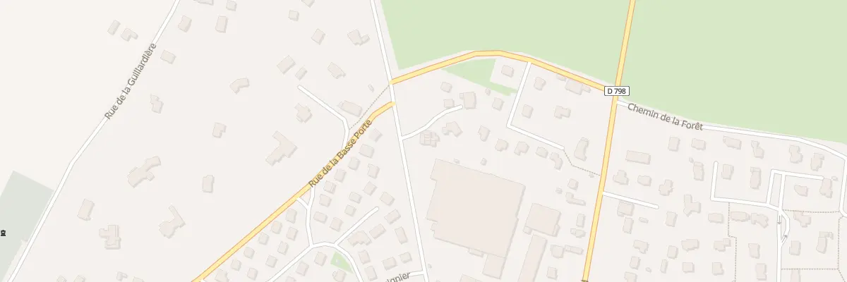 Plan du 5 Rue de la Croix Dorée à Lécousse