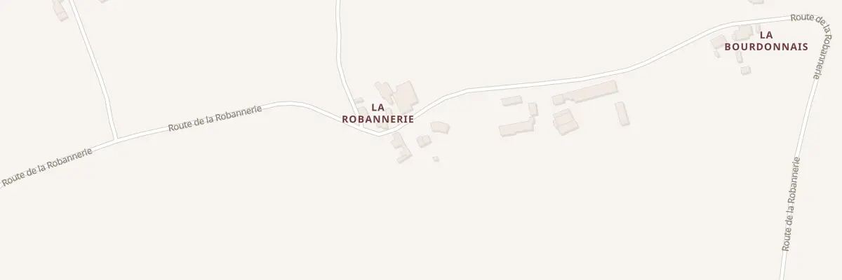 Plan du 2 La Robannerie à Moutiers