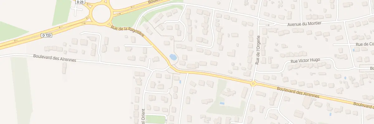 Plan du 1006 Bd des Airennes à Ancenis-Saint-Géréon