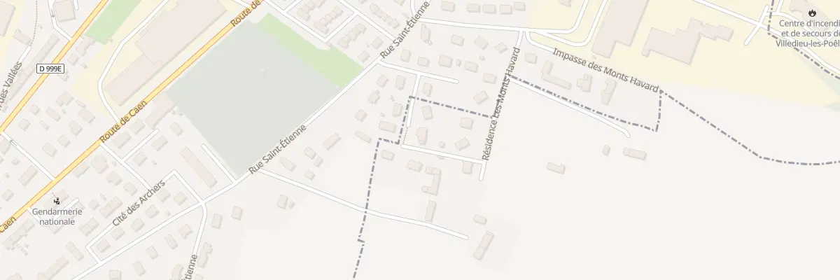 Plan du 4 Res des Monts Havard à Sainte-Cécile
