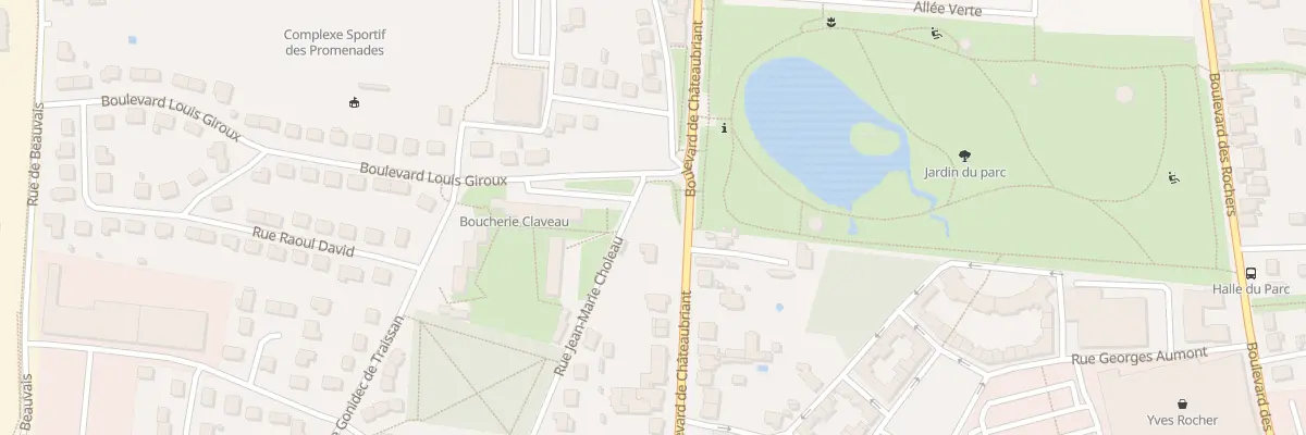 Plan du 48 Bd de Châteaubriant à Vitré