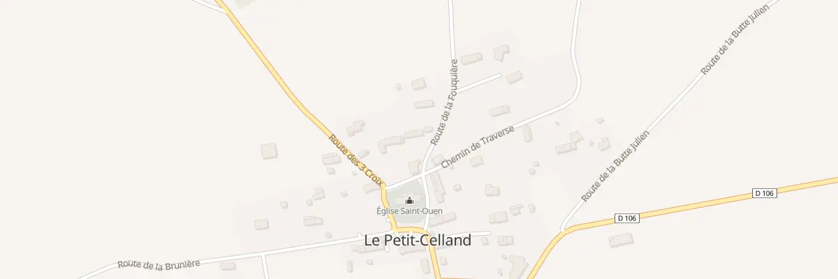 Plan du 5073 Le Bourg au Petit-Celland