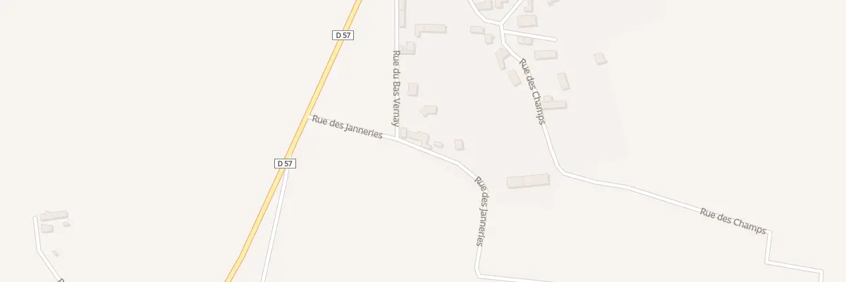 Plan du 1 Rue des Janneries à Graignes-Mesnil-Angot