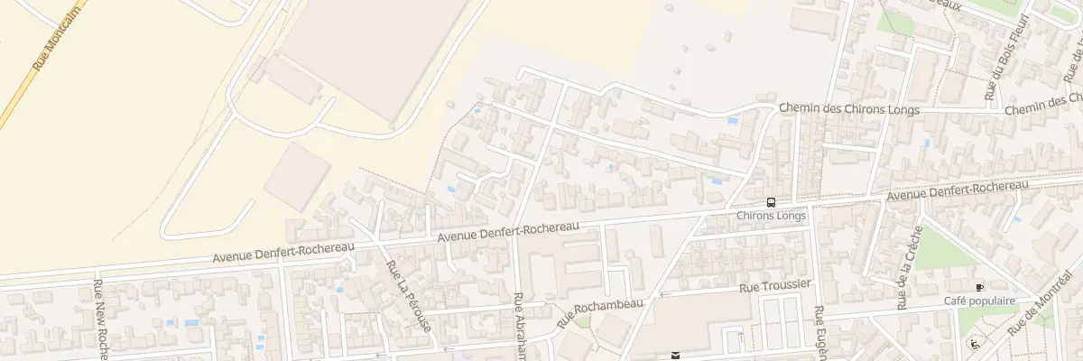 Plan du 2 Rue Lefebvre à La Rochelle