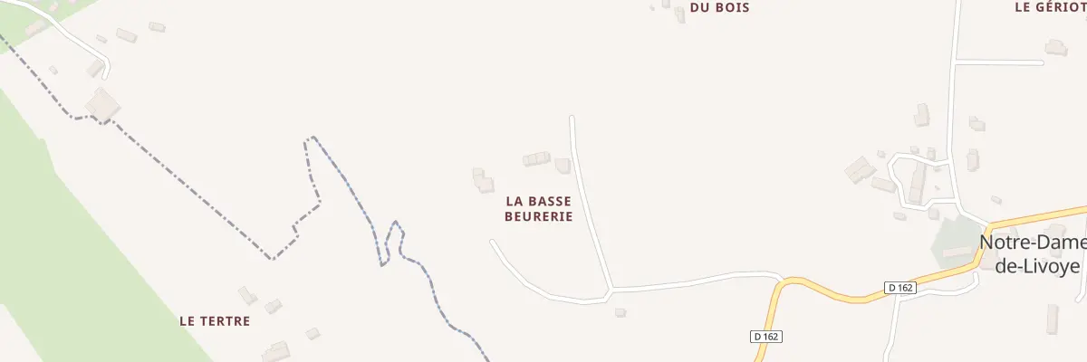 Plan du 5069 La Basse Beurrerie à Notre-Dame-de-Livoye