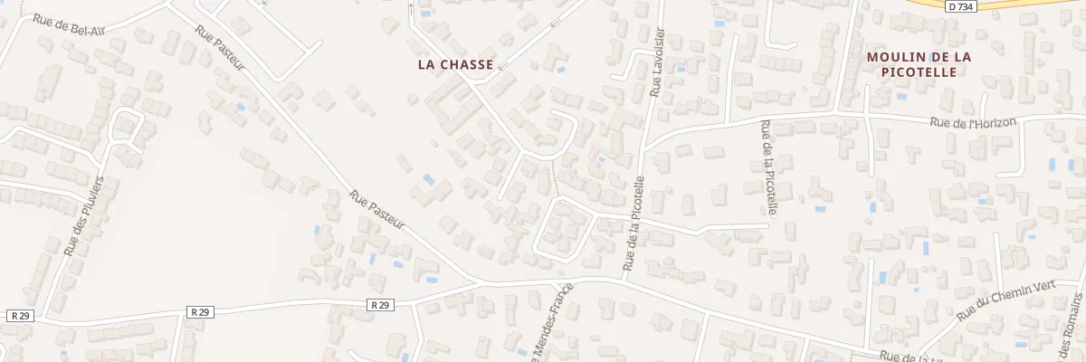Plan du 6 Rue des Marines au Château-d’Oléron