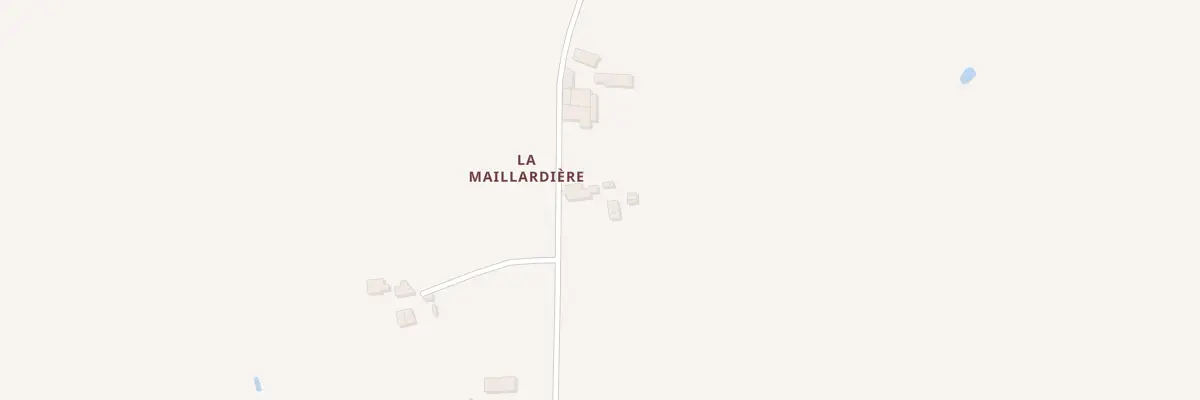 Plan du 1 La Maillardière à Domalain