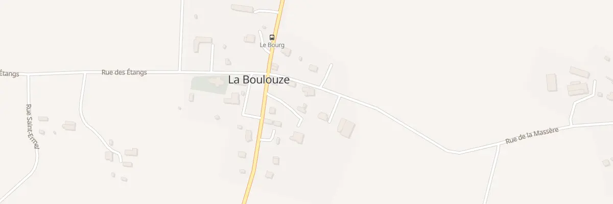 Plan du 4 Rue de la Massere La Boulouze à Saint-Ovin