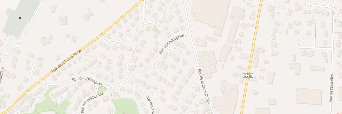 Plan du 4 Rue des Bouquetières à Lécousse