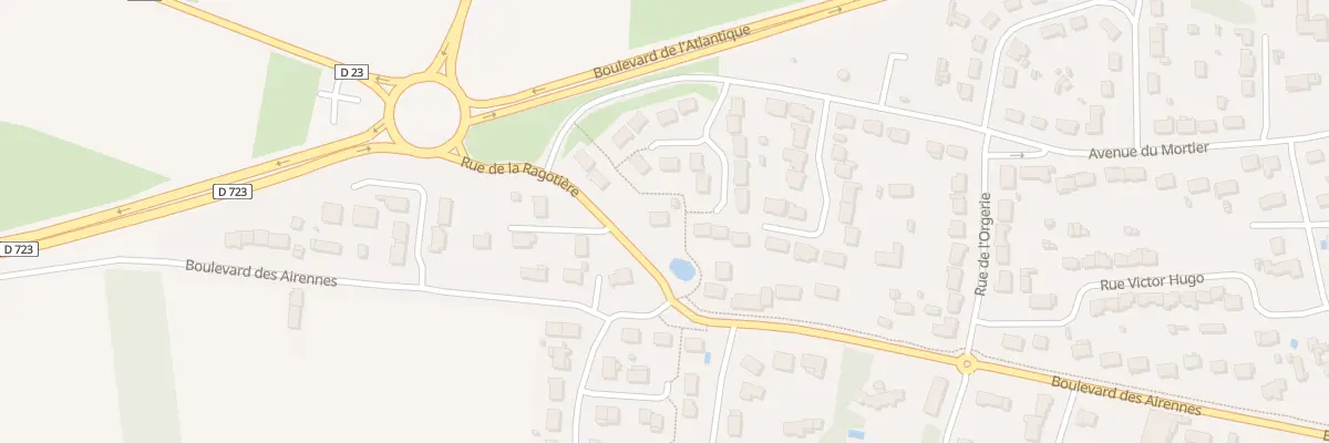 Plan du 89 Rue de la Ragotière à Ancenis-Saint-Géréon