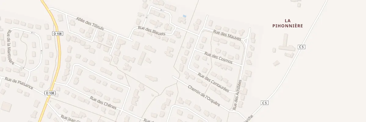 Plan du 19 Rue des Centaurees à Javené