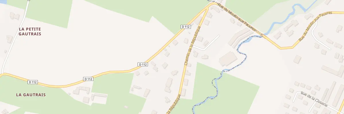 Plan du 5 Rue de Gibary à Lécousse