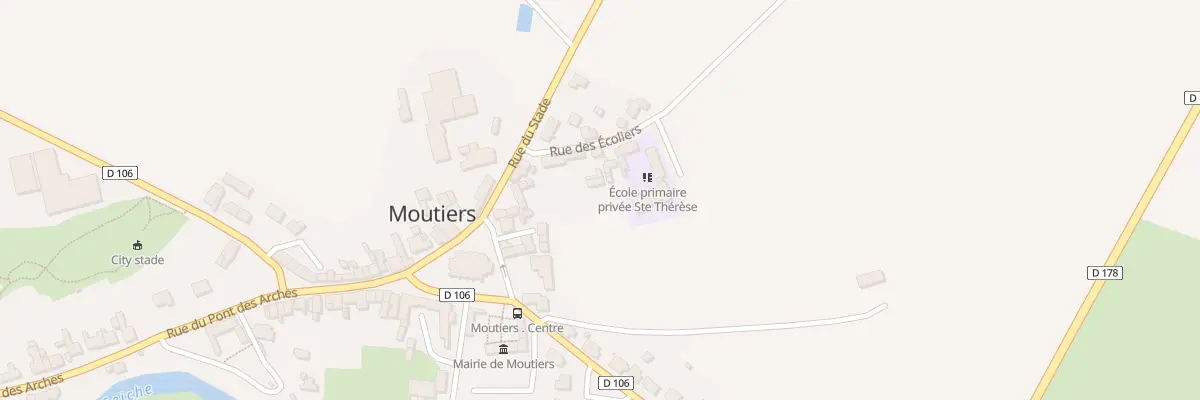 Plan du 5296 La Vieuville à Moutiers
