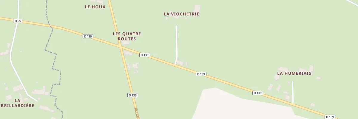 Plan du 5052 La Viochetrie à La Rouaudière