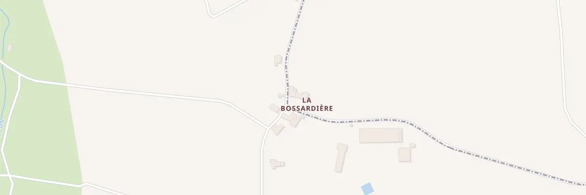 Plan du 4 La Bossardiere aux Pineaux