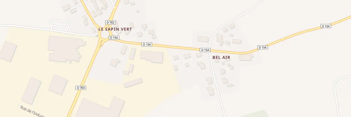 Plan du 2 Bel Air à La Boissière-du-Doré