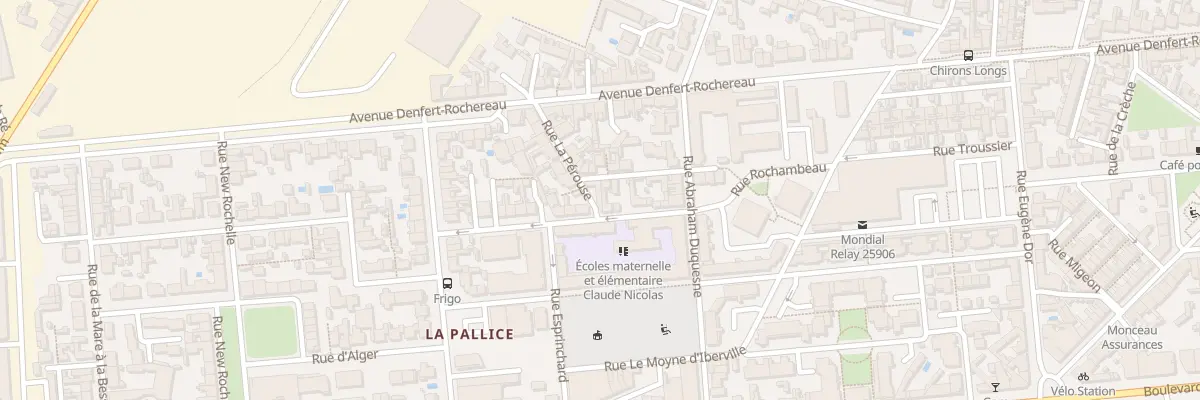 Plan du 15 Rue La Perouse à La Rochelle