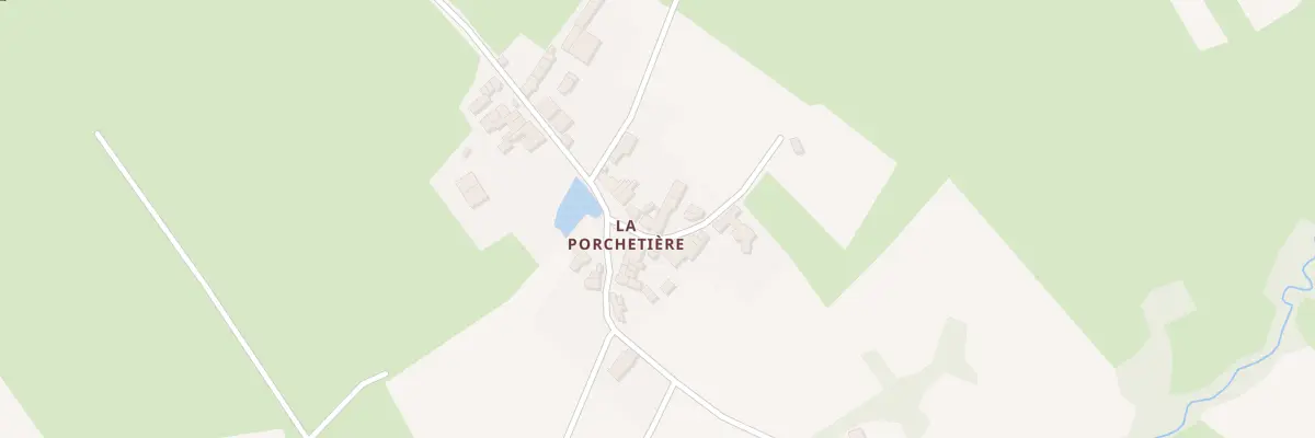 Plan du 5286 La Porchetiere à La Regrippière