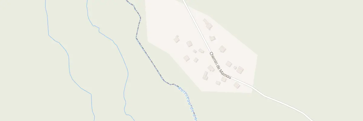 Plan du 350 Che de Mamou à Uza